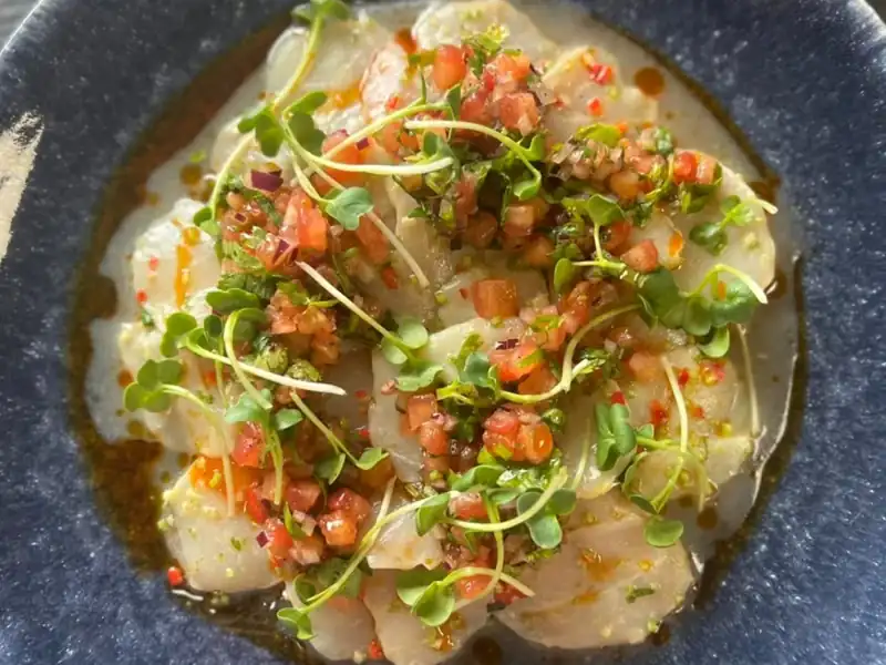 Crudo plate by Riho Heinmets